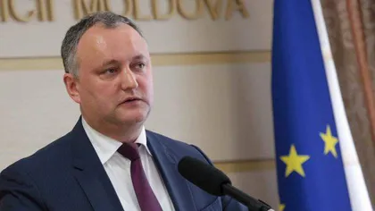 ALEGERI REPUBLICA MOLDOVA 2019. Preşedintele Igor Dodon: Avem riscul major să avem alegeri anticipate în următoarele luni