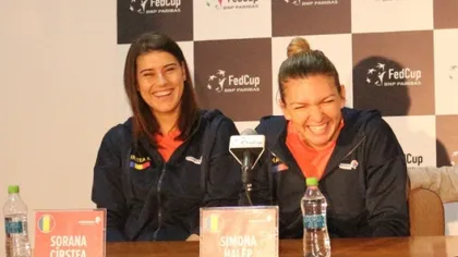 FED CUP România-Canada. Simona Halep şi Sorana Cîrstea o vor primi pe Bouchard la Cluj