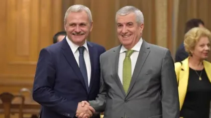Întâlnire Liviu Dragnea - Călin Popescu Tăriceanu înaintea CExN PSD