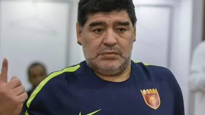 Maradona cere ca una dintre fiicele sale să fie plasată în detenţie provizorie