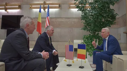Secretarul Departamentului de Stat al SUA, Rex Tillerson, vizită-fulger în România UPDATE GALERIE FOTO