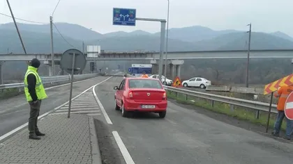 Circulaţia pe podul Şoimuş, redeschisă