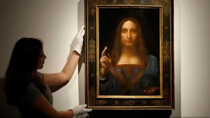 Tablou de Leonardo da Vinci vândut cu un preţ-record, de 450,3 milioane de dolari. Este cea mai scumpă operă de artă din lume