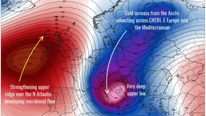 Un val de ger polar a pătruns în Europa. Cum se va schimba vremea în zilele următoare