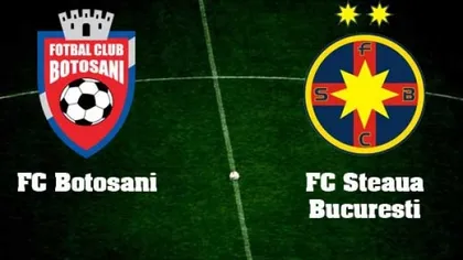 FC BOTOSANI - FCSB: 0-3: Echipa lui Dică, la cinci puncte de CFR Cluj. CLASAMENT LIGA 1