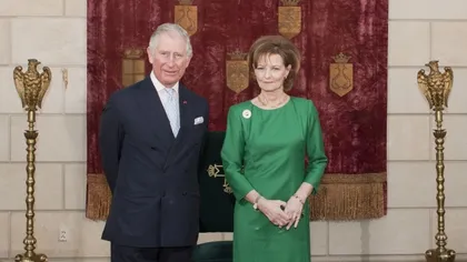 Prinţul Charles participă la funeraliile Regelui Mihai I