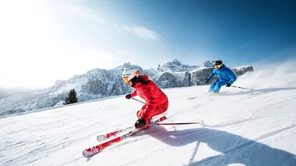 Strat suficient de zăpadă pentru schi pe pârtiile de la Şureanu şi Arieşeni