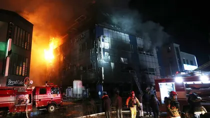 Incendiul în Coreea de Sud soldat cu 29 de morţi: Proprietarul şi administratorul complexului au fost arestaţi