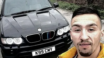 Ucigaşul cu BMW, care a plecat cu cadavrul pe capotă, mesaj pe Facebook