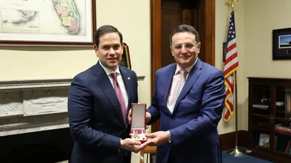 Ambasadorul României în SUA, George Cristian Maior, a avut marţi o întrevedere cu senatorul republican Marco Rubio