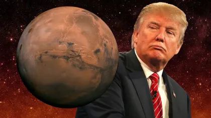 Donald Trump face politică ... spaţială. Preşedintele american trimite astronauţi pe Lună şi pe Marte