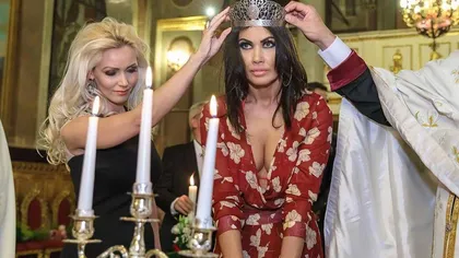 Primele imagini de la nunta Oanei Zăvoranu. Cum a arătat rochia de mireasă a vedetei VIDEO