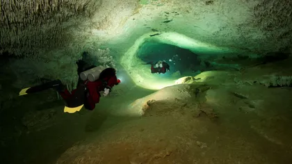 A fost descoperită cea mai mare peşteră inundată din lume