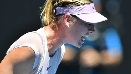 Maria Sharapova, eliminată de la Australian Open. Angelique Keber s-a calificat în optimi