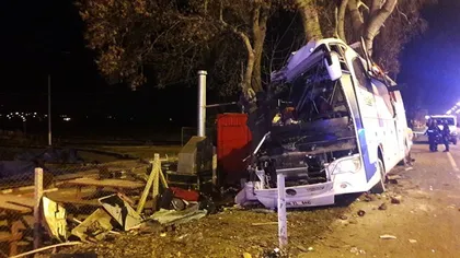 Accident cu un autocar plin de turişti în Turcia: 11 morţi şi 46 de răniţi