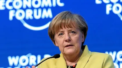 Forumul Economic de la Davos. Angela Merkel cere o Uniune Europeană mai integrată