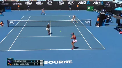Australian Open. Irina Begu şi Monica Niculescu s-au calificat în optimile probei feminine de dublu