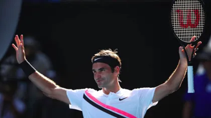 Federer, imperial. A devenit cel mai vârstnic jucător calificat în sferturi la Australian Open, după 41 de ani