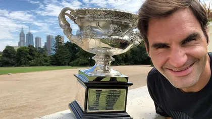 Roger Federer, după victoria de la Australian Open 2018: Timp de o secundă am crezut că pierd finala