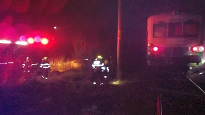 Incendiu la un tren aflat în gară. Călătorii au fost evacuaţi de urgenţă