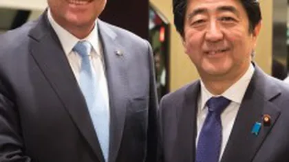 Premierul Shinzo Abe şi Klaus Iohannis au căzut de acord că nu pot accepta înarmarea nucleară a Phenianului