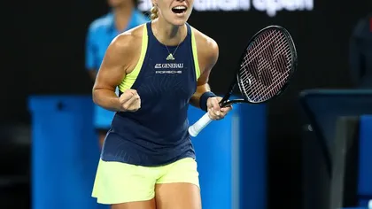 AUSTRALIAN OPEN 2018: Angelique Kerber, în semifinalele, după 6-1, 6-2, cu Madison Keys