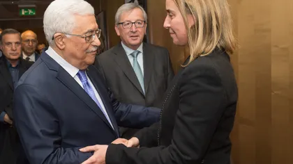 Preşedintele Autorităţii Palestiniene are susţinerea UE pentru o capitală palestiniană în Ierusalimul de Est