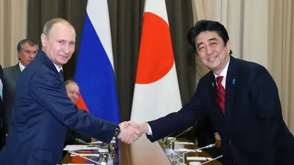 Premierul Shinzo Abe vrea să semneze un tratat de pace cu Rusia