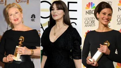 Controverse vestimentare la Globurile de Aur. Actriţe celebre au purtat ţinute negre pentru a protesta împotriva violenţelor sexuale