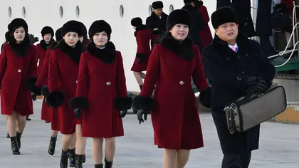 JO DE IARNA 2018. Cum arată MAJORETELE lui Kim Jong-Un la Jocurile Olimpice de iarnă VIDEO