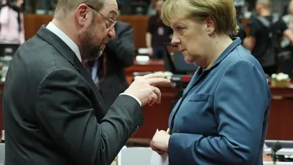 Acord de guvernare în Germania între formaţiunile conduse de Angela Merkel şi Martin Schulz