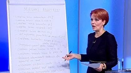 Lia Olguţa Vasilescu îl contrazice pe Eugen Teodorovici: Legea salarizării se va aplica așa cum a fost adoptată de Parlament