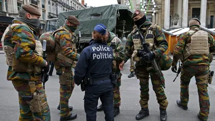 Desfăşurare de forţe în Bruxelles. Rezidenţii au fost obligaţi să rămână în locuinţele lor