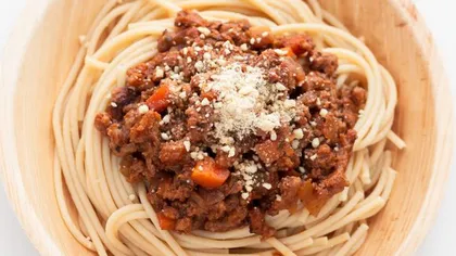 Reţetă de post: Spaghete bolognese
