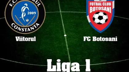 VIITORUL - FC BOTOSANI 2-1: Victorie în prelungiri pentru echipa lui Hagi. CLASAMENT LIGA 1 înaintea ultimei etape