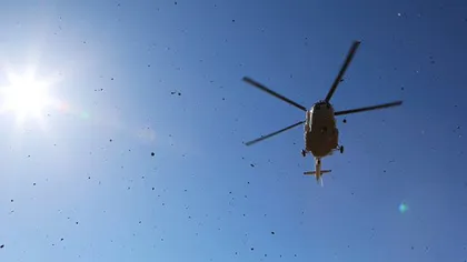 Un elicopter cu 9 oameni la bord s-a prăbuşit în munţi. Cel puţin 5 dintre ei au murit