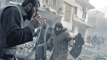 Zece civili ucişi în raiduri aeriene în enclava siriană Ghouta de Est