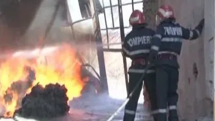 Incendiu la Postul de Poliţie Mihalţ, izbucnit în locuinţa de serviciu