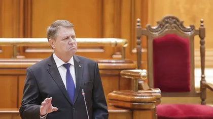 Iohannis, despre absenţa de la şedinţa solemnă a Parlamentului: Discursurile populist-electoraliste nu ajută