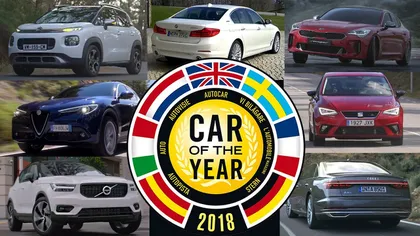 Car of The Year 2018. A fost aleasă Maşina Anului în Europa. SURPRIZĂ MARE