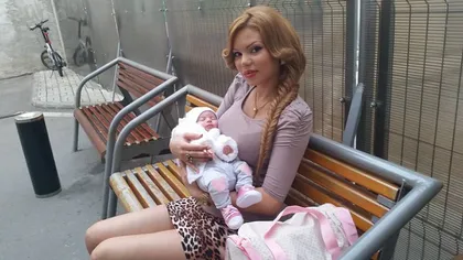 Beyonce de România, umilită şi aruncată în stradă, cu fetiţa în braţe