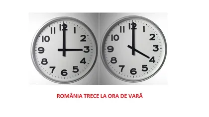 ORA DE VARĂ 2018. România trece la ora de vară în martie. Cum se schimbă ceasul