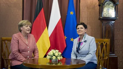 Angela Merkel, la Varşovia pentru a revigora relaţiile cu Polonia