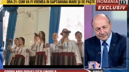 Traian Băsescu, în lacrimi la RomâniaTV. Fostul preşedinte nu şi-a mai putut stăpâni emoţiile