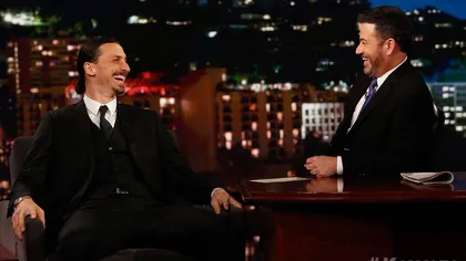 Show cu Ibrahimovic: Şiu că sunt cutremure în Los Angeles, dar de data asta am fost eu, păşind în Los Angeles