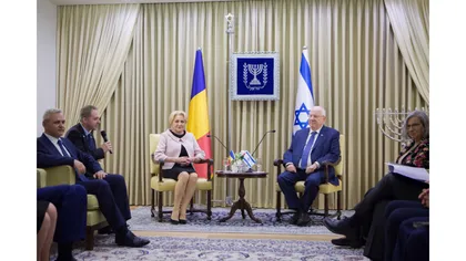Liviu Dragnea, discuţii cu preşedintele Israelului despre 