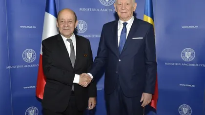 Ministrul francez de Externe: România se poate baza pe sprijinul Franţei pentru succesul primei sale preşedinţii la Consiliul UE
