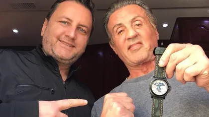 Eduard Irimia a comandat un ceas pentru Sylvester Stallone după ce acesta a ales un luptător român să joace alături de el în Creed 2