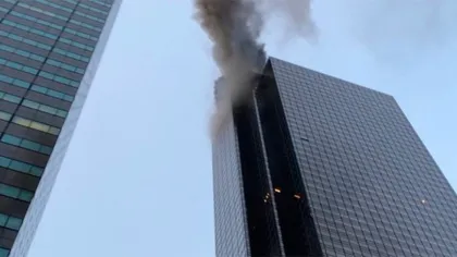 Incendiu la Trump Tower. Un bărbat a murit