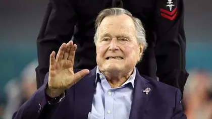 George H. W. Bush a intrat din nou în spital. Este pentru a doua oară în ultimele două luni